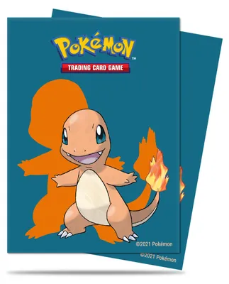 Produktbild von Ultra Pro Deck Protector Sleeves Standard Größe Pokemon Charmander (65 Stück)