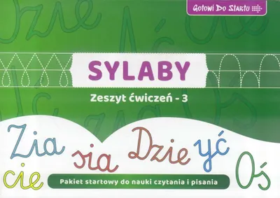 Immagine prodotto di Gotowi do startu. Sylaby. Zeszyt ćwiczeń 3