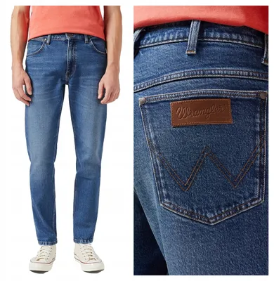 Immagine prodotto di Wrangler | Jeans da uomo in cotone, colore blu, taglia W33 L34