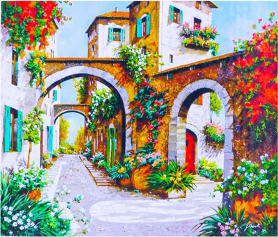 Image de Peinture Par Numéros Ville 40 X 50 5559