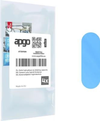 Produktbild von apgo 4 Stück Hybrid Kameraschutz, Kamera-Schutzglas kompatibel mit vivo iQOO Pro 5G, Linsenschutz, 9H Härte, Schutz für Kameraobjektiv, Anti-Kratzer, transparent