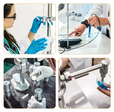 Produktbild von 5 Stück PTFE Magnetrührstäbe Oval für Laboranwendungen