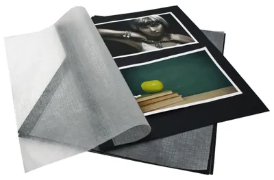 Obrázok produktu pre Goldbuch fotokartón čierny DIN A4 so skleneným papierom 20 listov 83006