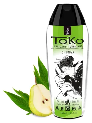 Produktbild von Toko Gleitmittel mit Birnen- und Grüntee-Aroma