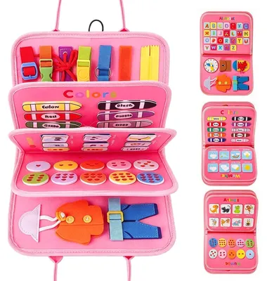 Busy Board Montessori Aktivitätsspielzeug, pädagogisch, Geschenk für Kinder