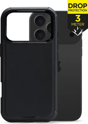 Produktbild von Mobilize Defender iPhone 17 Pro Max Hülle Hardcase Backcover Stoßfest - Schwarz
