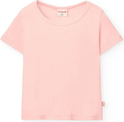 Produktbild von Boboli Knit Kurzarm-t-shirt Rosa 14 Years Rosa 14 Years