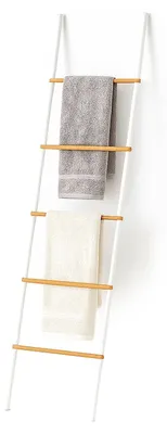 Produktbild von Handtuchleiter aus Bambuseisen - 5 Sprossen, vielseitig einsetzbar