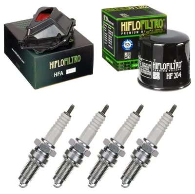 Produktbild von Service-Kit für Yamaha YZF-R6 600 ABS 2017-2020 Luftfilter Ölfilter Zündkerzen von pamoto - Neu