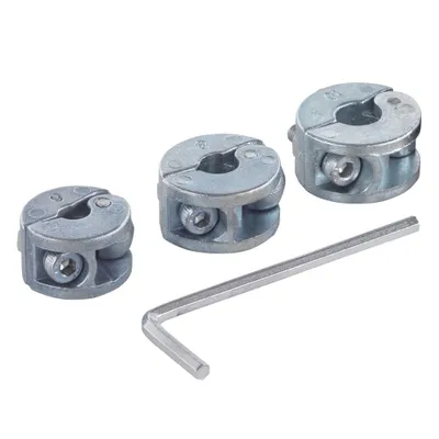 Produktbild von Wolfcraft Tiefenstopp 3-teilig Ø 6, 8, 10 mm
