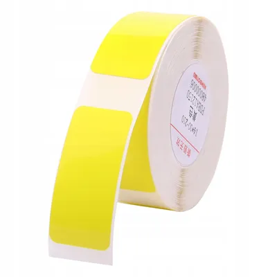 Obrázek produktu pro .NIIMBOT Štítky Samolepky 14x30mm 190ks YELLOW pro tiskárnu B18 Originální