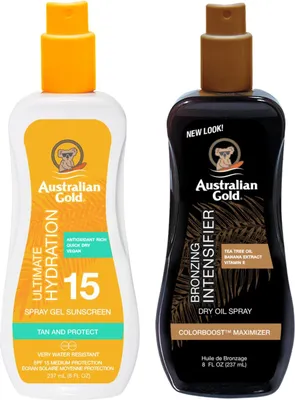 Image de Australian Gold Spray SPF15 + Intensifier Olejek