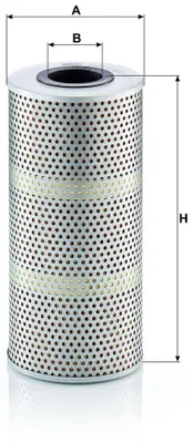 Obrázok produktu pre Filter, Arbeitshydraulik MANN-FILTER HD 1164/1 x