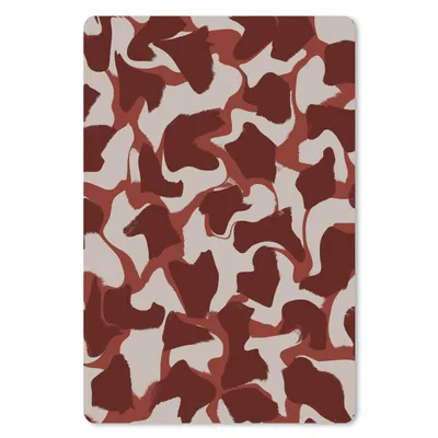 Produktbild von MuchoWow® Mauspad Mousepad Abstrakt - Braun - Farben - Pastell 40x60 cm - Mousepads - Maus Mat - Pad - Mausunterlage - Schreibtisch Accesoire
