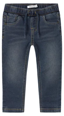 Image de NAME IT Jean slim pour garçon, modèle Nmmryan, couleur bleu denim vintage foncé, référence 2472-Th, taille 92