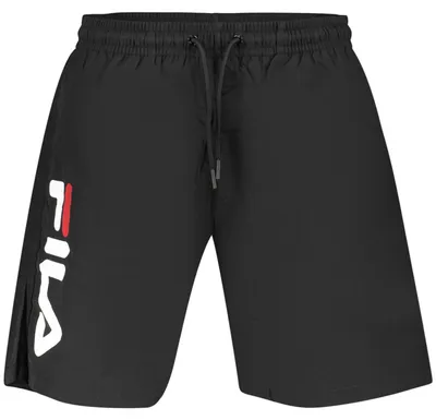 Produktbild von Herren-Badehose Schwarz: Komfortable Badeboxer mit Elastikbund