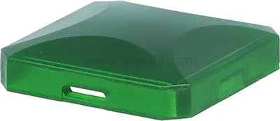 Produktbild von Georg Schlegel Kalotte, gewölbt transparent Farbe grün Ausführung beschreib- und beleuchtbar - 1 Stück