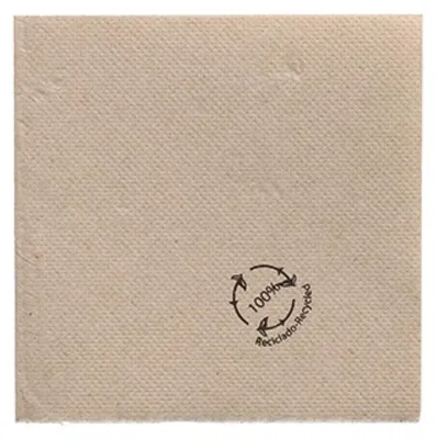 Image de PAPSTAR Serviettes Cocktail "PUNTO" 200 x 200 mm nature 100 pièces