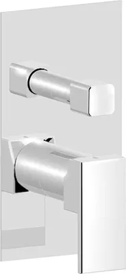 Produktbild von SPECTRE Unterputz-Duscharmatur, 3 Wege, Chrom
