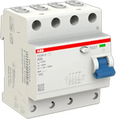 Produktbild von FI-Schutzschalter FX204A-40/0,03 4P,Typ A,40A,30mA 2CSF204165R1400