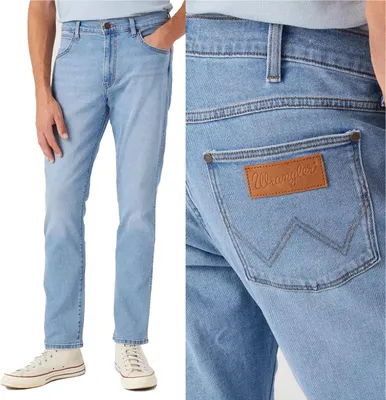 Obrázek produktu pro WRANGLER, Pánské džíny, Slim fit, LARSTON, W31 L32, Blau, Jeans, baggyjeans, buggy