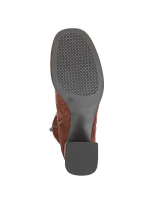 Produktbild von Caprice Damen Stiefel Stretch-Schaft Karree-Spitze Trapezabsatz 9-25528-29, Größe:40 EU, Farbe:Braun