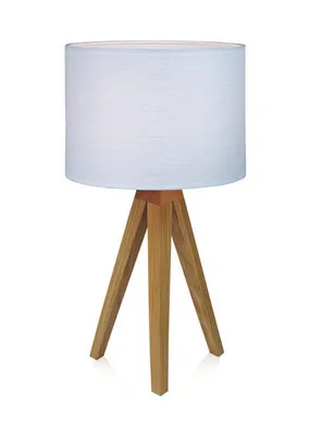 Produktbild von Markslöjd Kullen, Weiß, Stoff, Holz, Wohnzimmer, IP20, II, E14