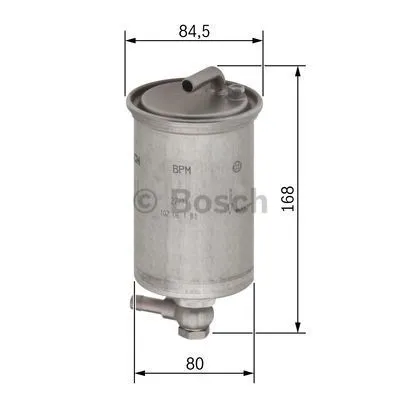 Produktbild von Bosch Kraftstofffilter  0 450 906 431