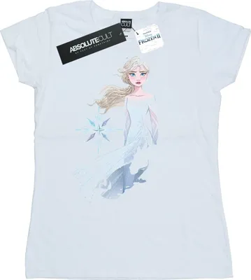 Produktbild von Disney - "Frozen 2" T-Shirt für Damen BI21652 (S) (Weiß)