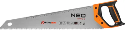 Obrázek produktu pro NEO TOOLS Ruční pila 400/450/500 mm, 7 TPI, dvousložková rukojeť, třístranně broušená, kalené zuby (450 mm)