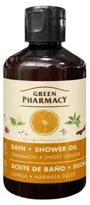 Obrázok produktu pre Green Pharmacy kúpeľový olej so škoricou a pomarančom 250 ml