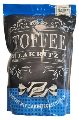 Produktbild von Rexim Premium Sweets Toffee Lakritz ca. 42 Stk.250g