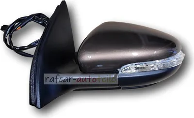 Produktbild von Außenspiegel Spiegel links elektrisch für VW GOLF VI 5K 2008 - braun LH8Z