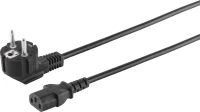 Produktbild von Schutzkontakt 90°/Kaltgerätebuchse CEE7/7-C13 5m