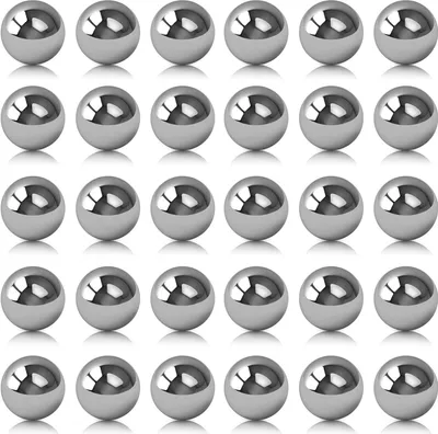 Produktbild von Edelstahlkugel, Poliert Vollkugeln, 10 mm Durchmesser, 30 Stück