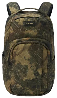 Productafbeelding van DAKINE vrijetijdsrugzak rugzak met laptopvak Campus Backpack 33L Earth Topo olijfgroen