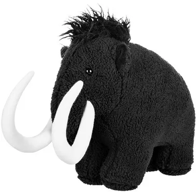 Imagen del producto de Muñeco de peluche Mammut, tallas S y M. Talla M: 25 cm de alto