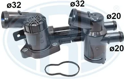 Produktbild von ERA Thermostat Kühlmittel für VW GOLF VI (5K1) Polo Schrägheck (6R1, 6C1) GOLF PLUS (5M1, 521) für AUDI A3 Sportback (8PA) für SKODA Octavia II Combi