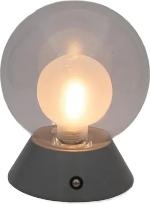 Produktbild von Luxus - Touch-Tischlampe - Nora - Silber - H16 x Ø12