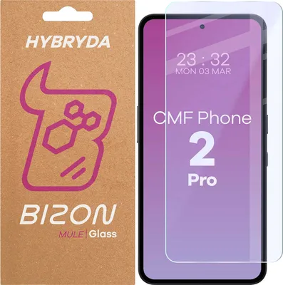 Produktbild von Flexibles Hybridglas für Nothing CMF Phone 2 Pro, Bizon Glass Mule