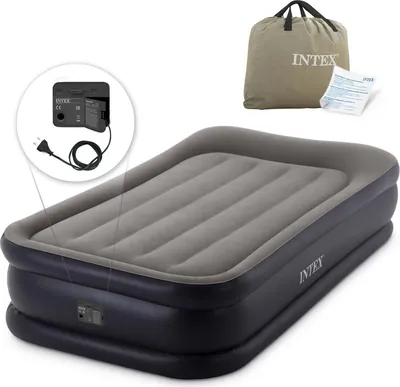 Immagine prodotto di Materasso gonfiabile con pompa incorporata singolo INTEX 64132