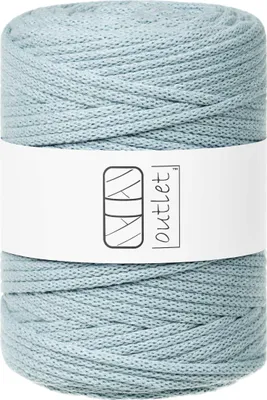 Produktbild von Hellblau Flechtkordel 5mm 100m OUTLET