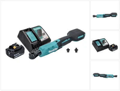Produktbild von Makita DWR 180 RM1 Akku Ratschenschrauber 18 V 47,5 Nm 1/4" 3/8" + 1x Akku 4,0 Ah + Ladegerät