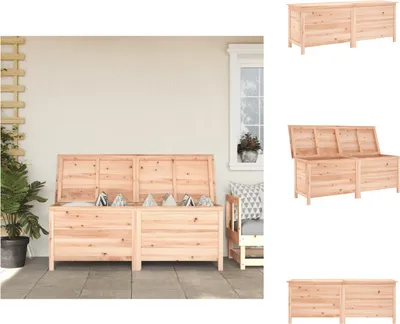 Zdjęcie produktu dla vidaXL Skrzynia ogrodowa 150x50x56,5 cm z litego drewna jodłowego - Skrzynie ogrodowe