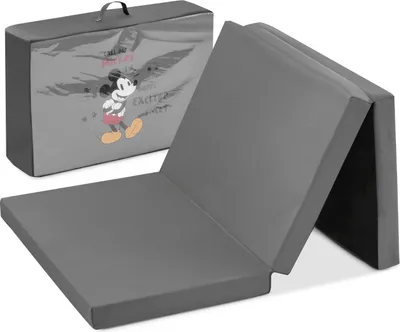 Obrázok produktu pre Hauck Sleeper Mickey Mouse -patja, 60 x 120 cm, Grey