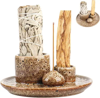4-in-1 Räucherschale für Palo Santo, 1 Stück