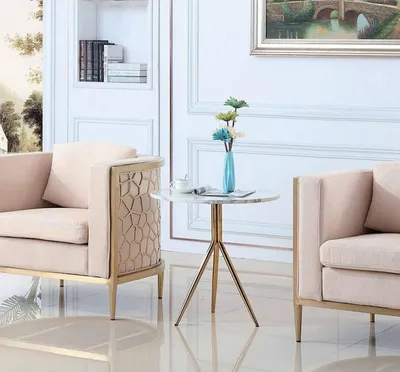 Produktbild von Runder Kaffeetisch Couchtisch Beistelltisch Designer Tisch Wohnzimmer