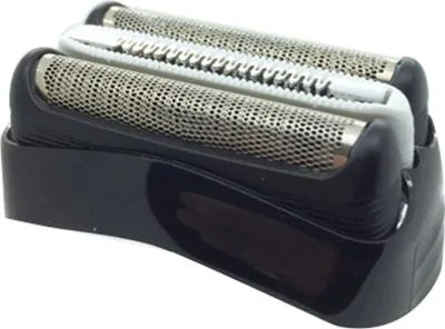 Produktbild von Hochwertige Ersatz Doppel-Scherfolie Scherblatt Ersatzteil Messer Rasierklinge mit Rahmen für Braun Series 3 320s-5 330 330S 330s 330s-4 330s-5 340 340S 340s 340s-4 340s-5 345 345s 345s-4 345s-5