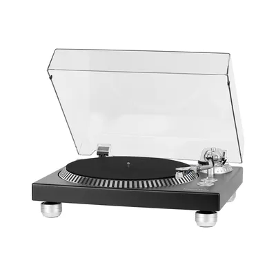 Immagine prodotto di Kruger&Matz KM0517 Giradischi con convertitore USB TT-602, nero