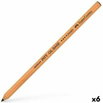 Image de Crayon Faber-Castell Pitt Oil Base Hart (6 pièces)